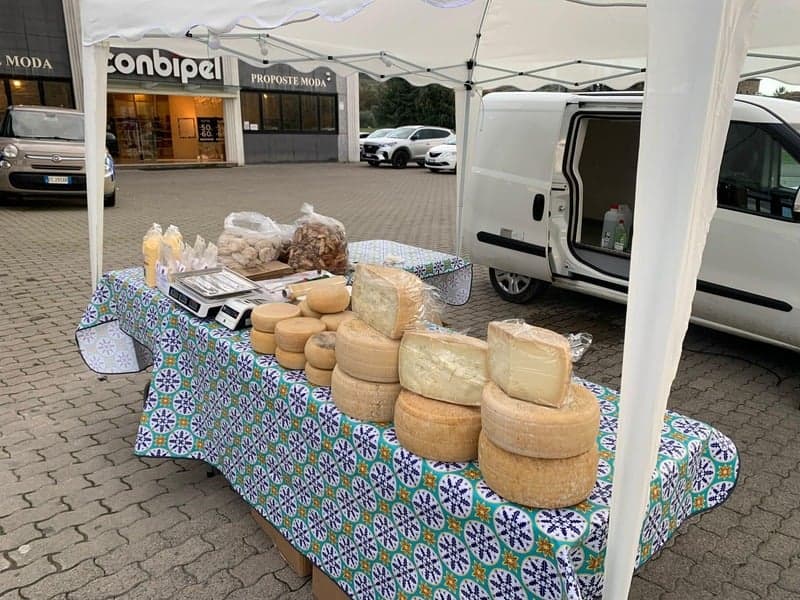 Il nostro banco al mercato di Marino